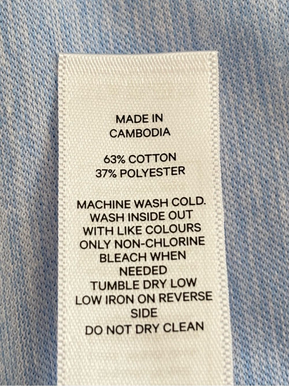 NWT Joe Fresh Blue Sleeveless Polo Tank Dress Size Medium V-Neck Casual Summer - Picture 12 of 17